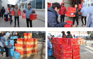 GreeChem Factory Distributes Spring Festival Gifts to Workers