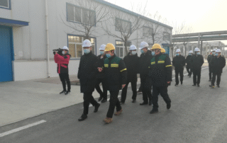 Municipal Bureau of Commerce Leaders Visit GreeChem's Newly Commissioned NPT Production Line for Inspection and Guidance