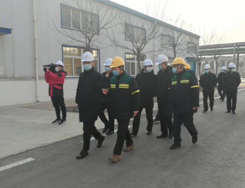 Commerce Bureau officials visit GreeChem factory